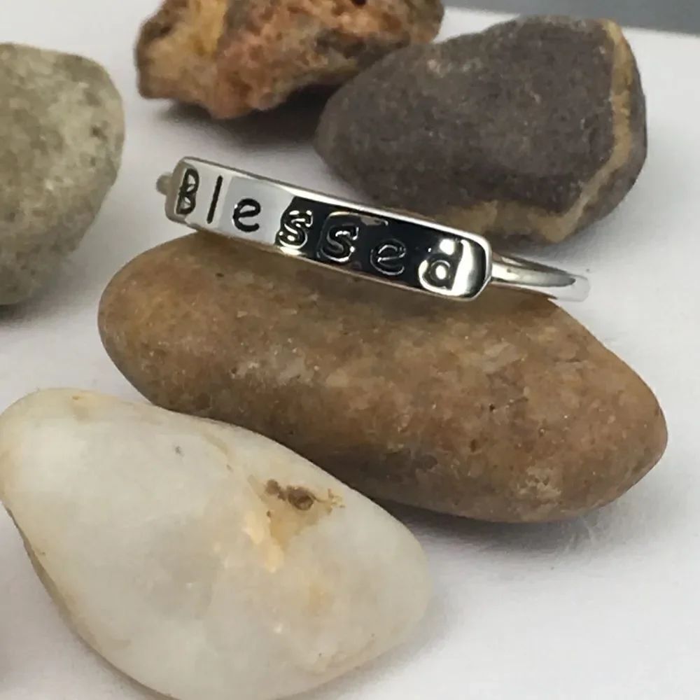 Sterling Blessed Ring - Picture 3 of 7